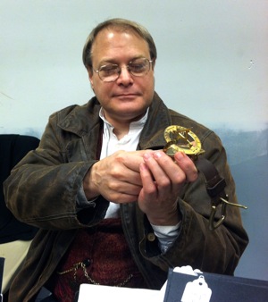 Steampunk compass
